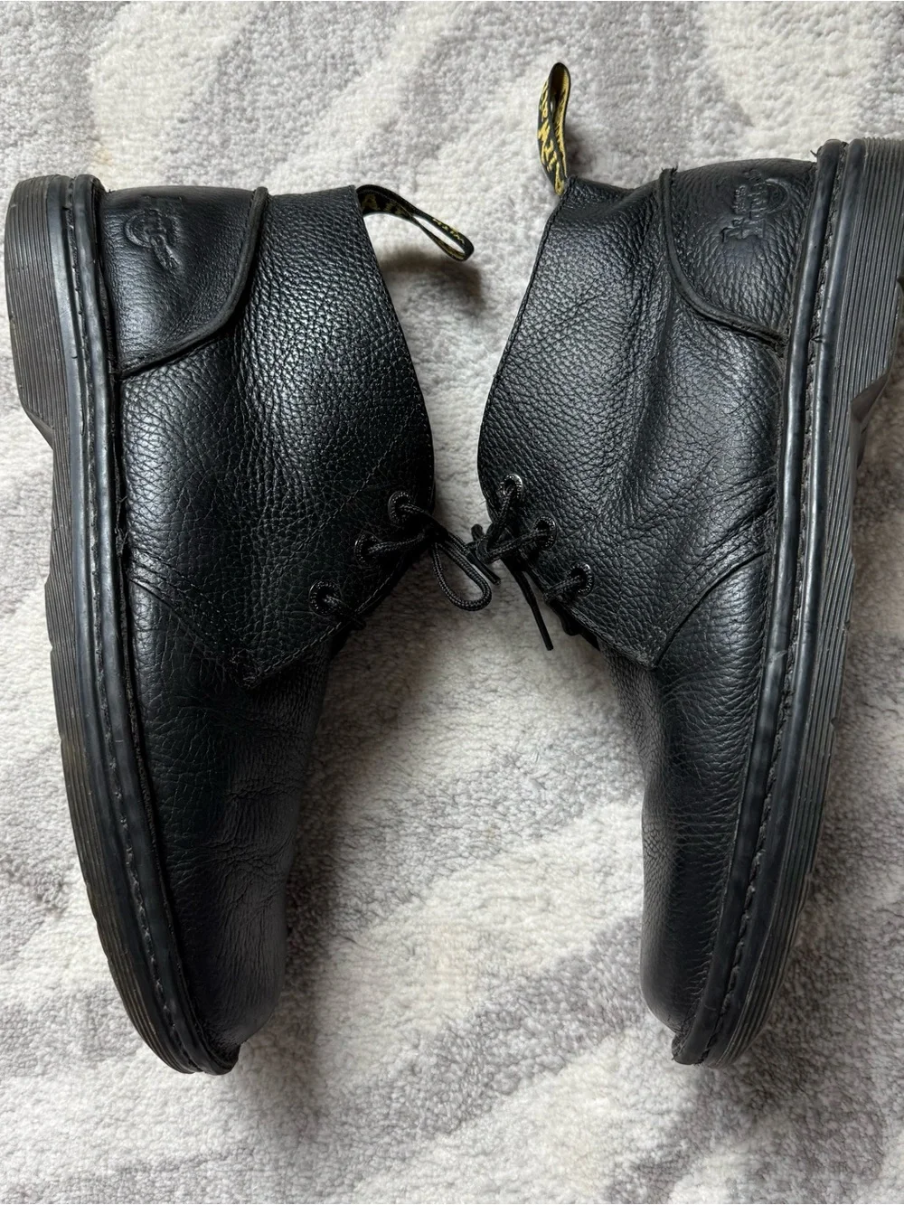 Dr Martens Sussex Bear Track Slip Resistant Chukka Boot Men's US12 Black